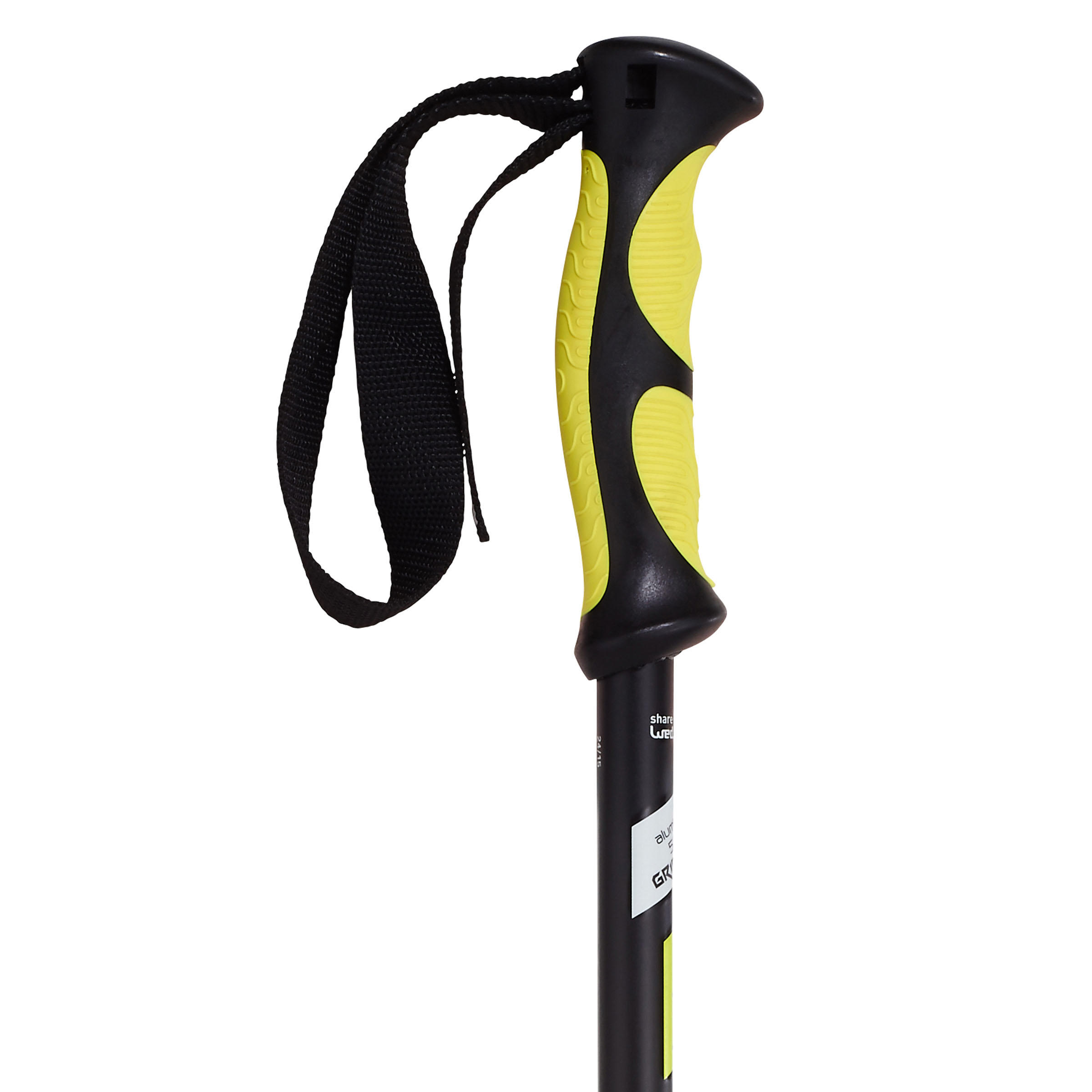 Boost 500 Grip Men's Ski Poles - Yellow 3/6