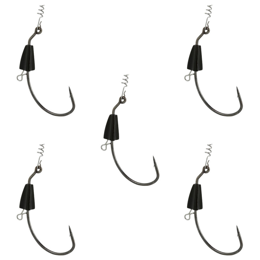 UDICA HOOK TEXAN WEIGHTED 5/0