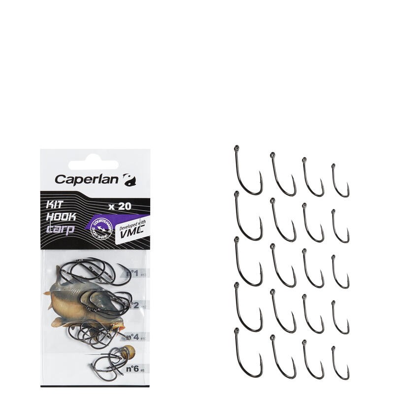 ENSEMBLE HAMEÇONS PÊCHE DE LA CARPE ENSEMBLE HAMEÇONS PÊCHE DE LA CARPE