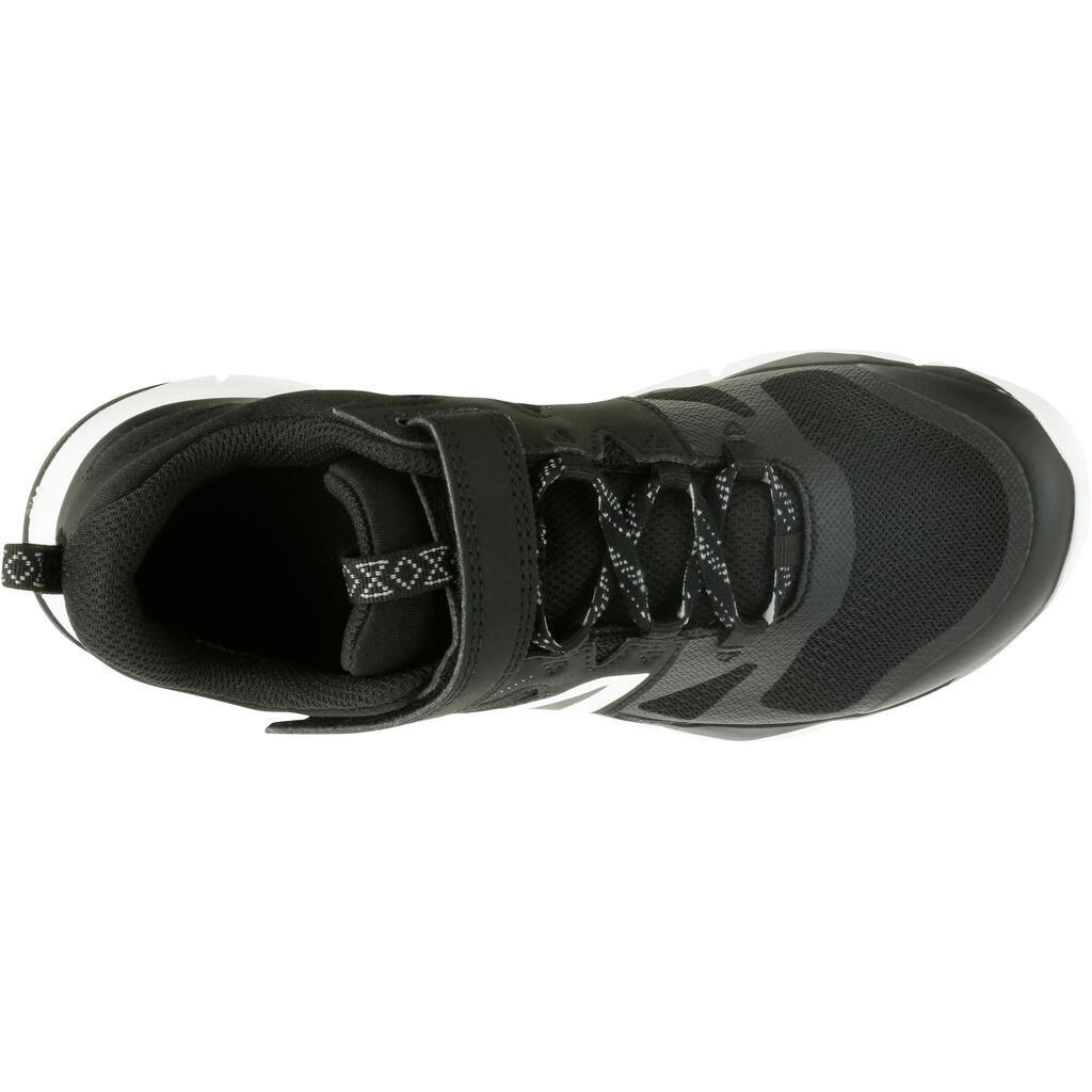 Zapatos de marcha deportiva para niños PW 540 negro / blanco 