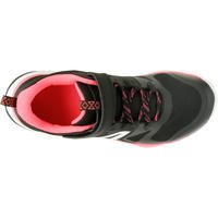 Tenis Velcro Niños PW 540 Negro/rosado  