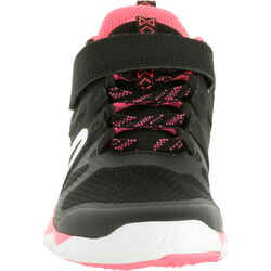 PW 540 παιδικά αθλητικά παπούτσια περπατήματος - Μαύρα/ροζ