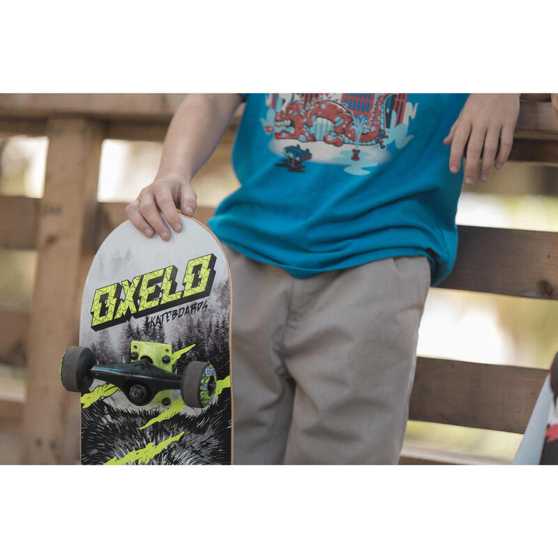 Mid500 8-12 Years Kid Skateboard - Wolf