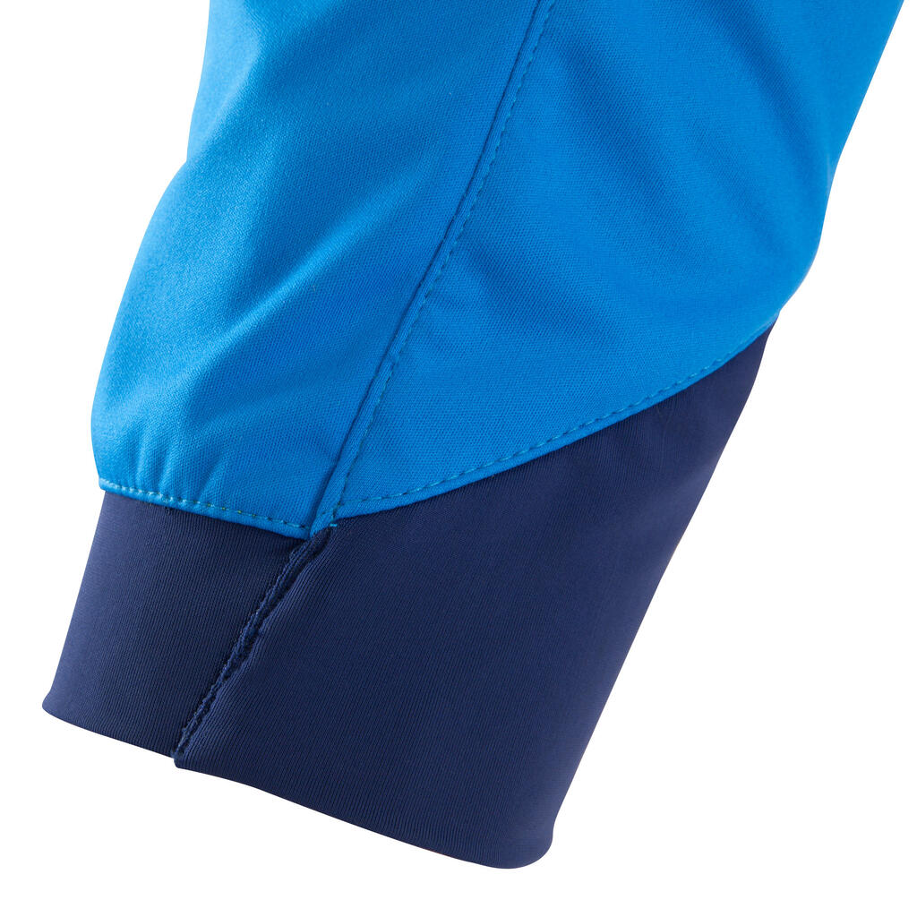 Men’s Limited Edition Hybrid Sprint Insulating Jacket: aniseed green and blue