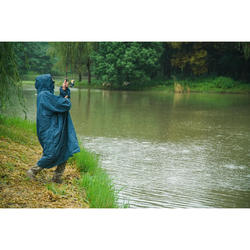 POCKET PONCHO WATERPROOF FISHING PONCHO - FLASH GREEN