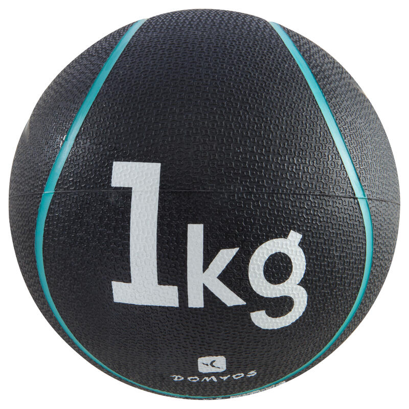 Minge Medicinală Fitness 1 kg Diametru 20 cm Turcoaz