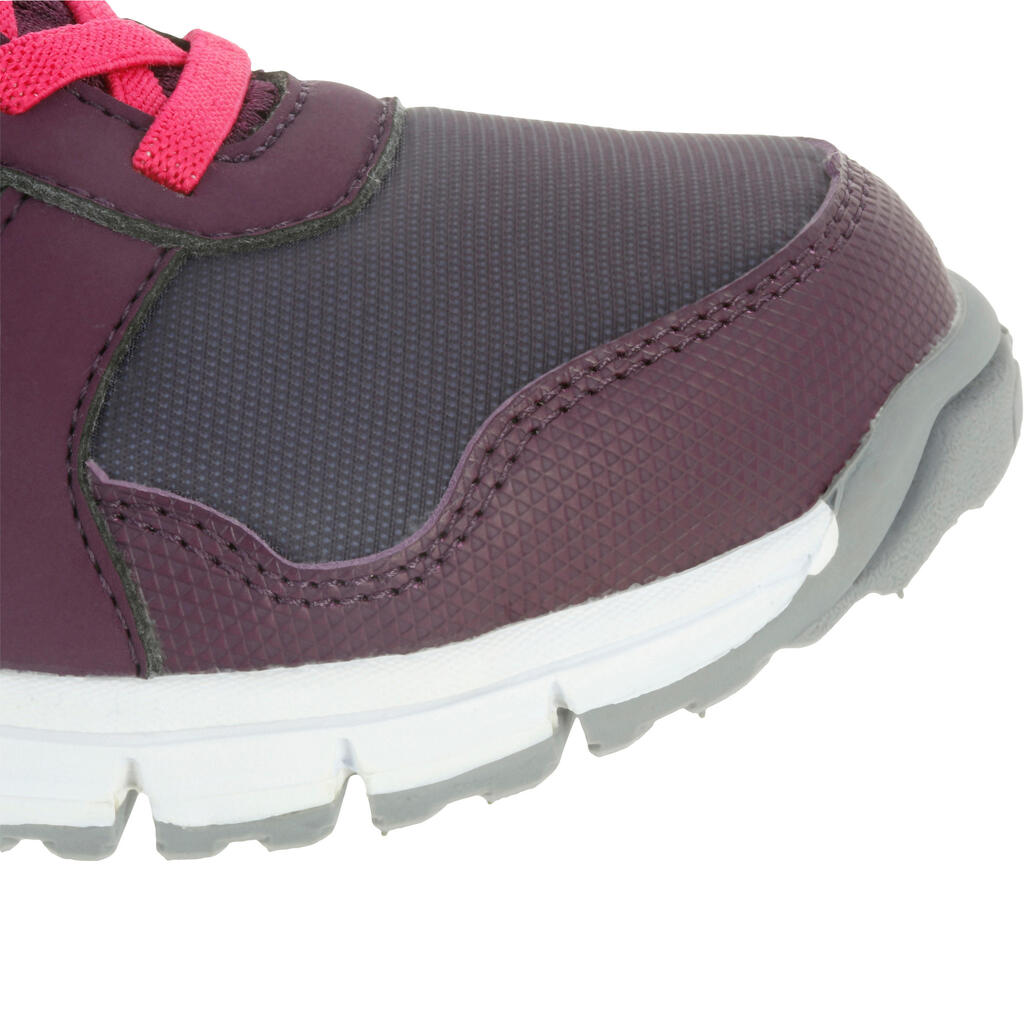Sportschuhe Walking Protect 580 wasserdicht Kinder pflaume/rosa