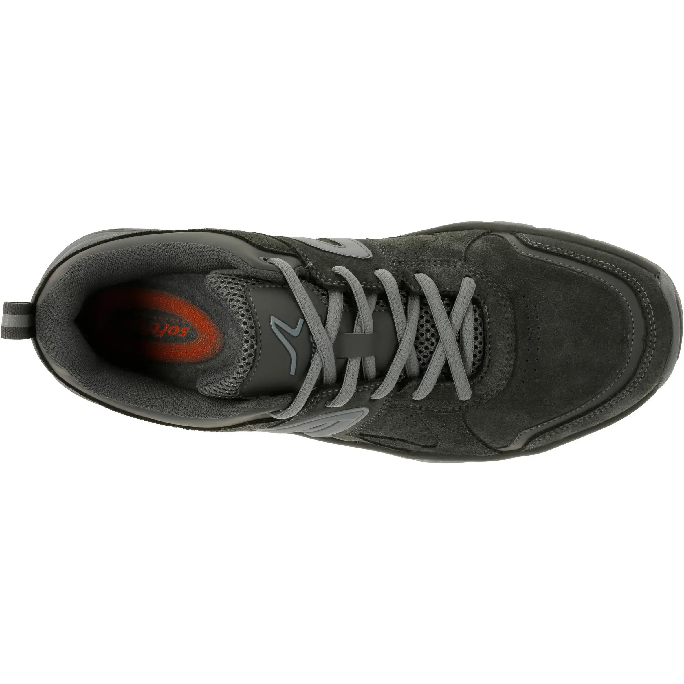 HW 540 Men's Leather Fitness Walking Shoes - Grey 6/9