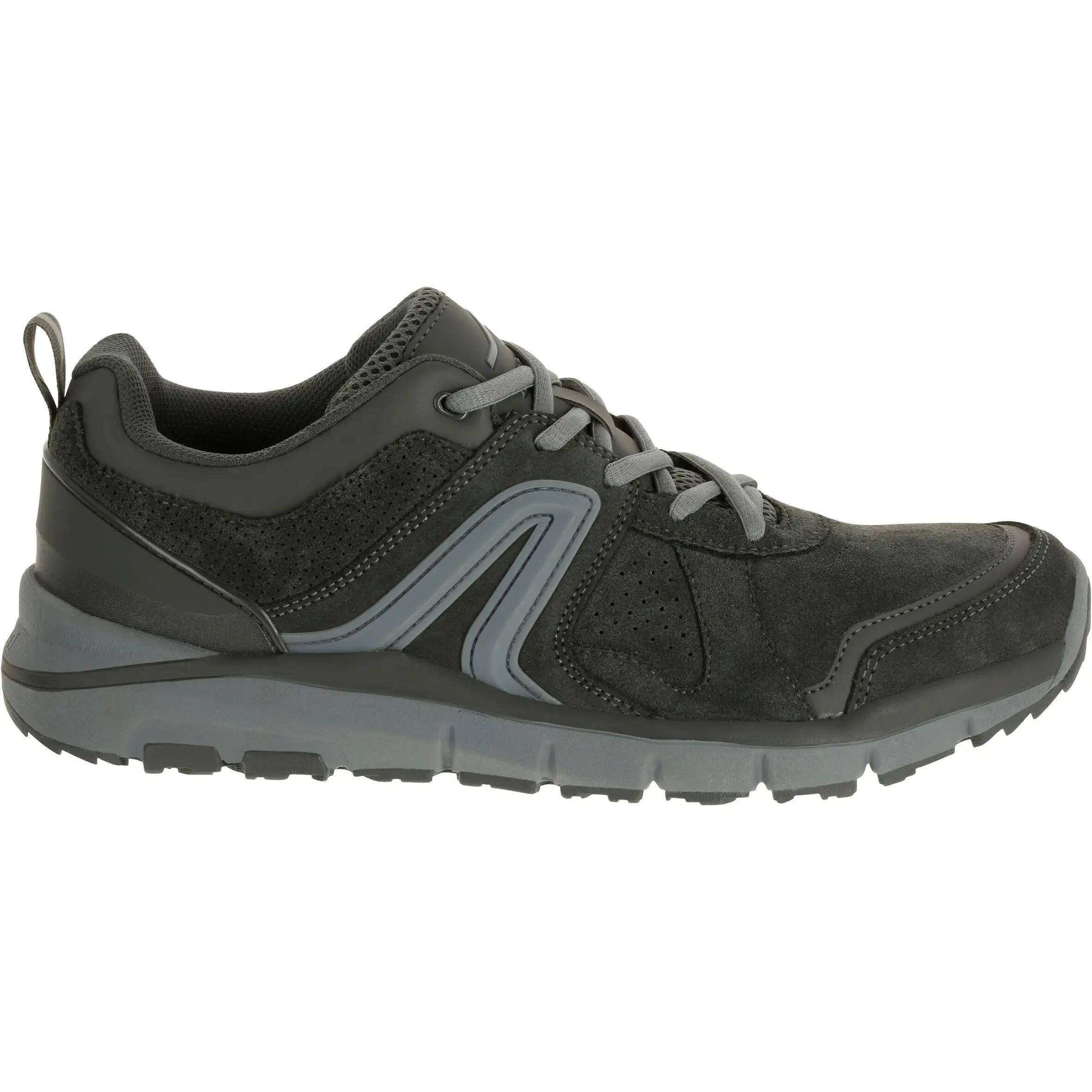HW 540 Men's Leather Fitness Walking Shoes - Grey 1/9