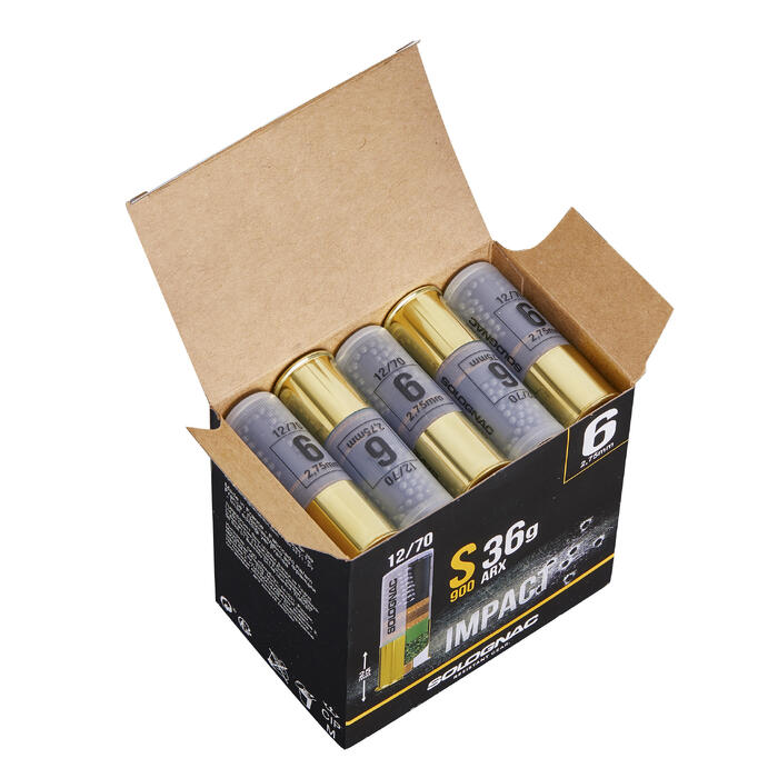 Calibre 12 CARTOUCHE S900 36g IMPACT ARX CALIBRE 12/70 ...