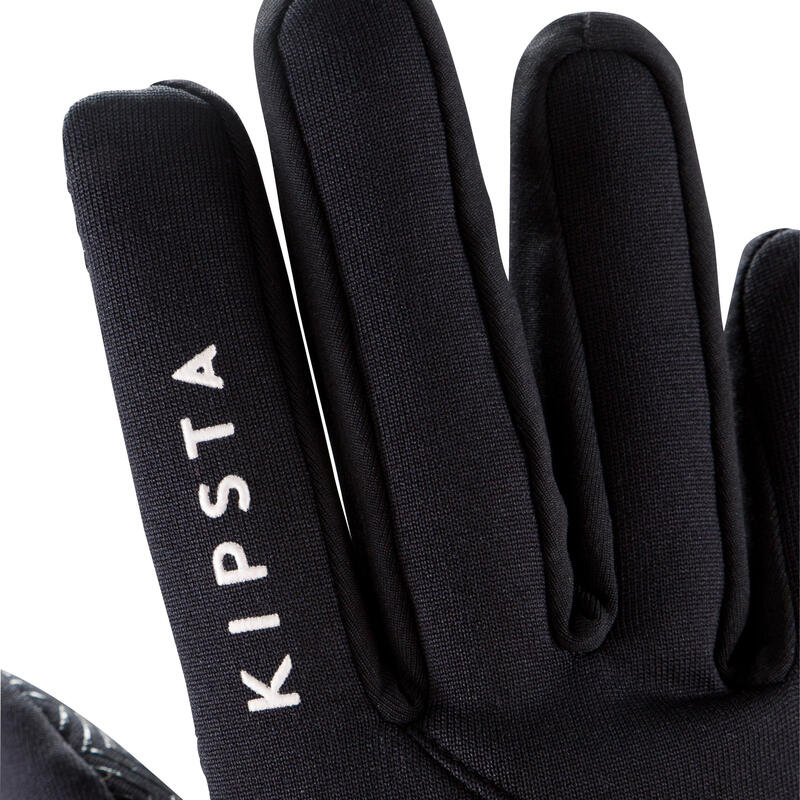 Dětské fotbalové rukavice Keepdry 500 černé