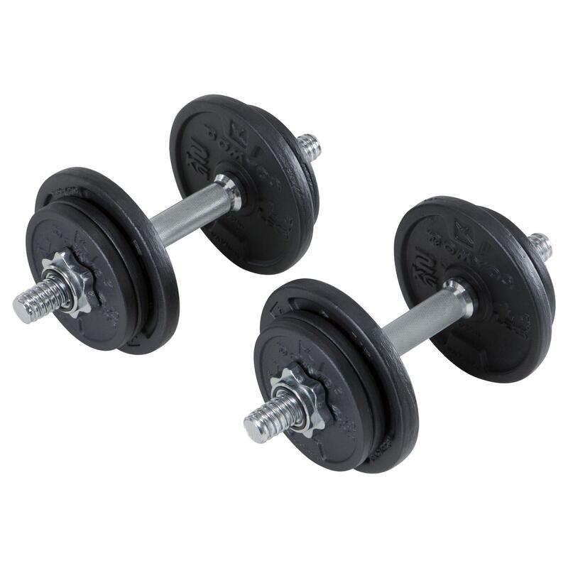 Weight Training 20 kg Threaded Weights Kit