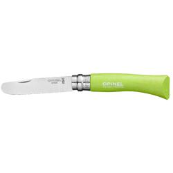 Couteau Opinel numéro 7 randonnée à bout rond vert