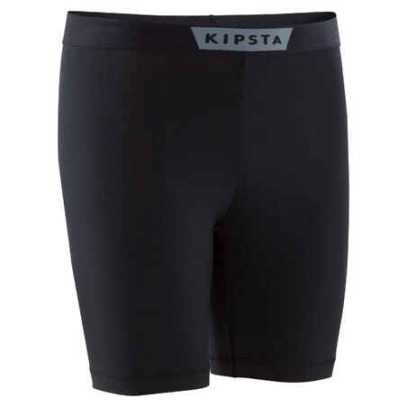 Adult Base Layer Shorts Keepdry 100 - Black