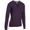 Women Golf Sweater 500 Purple