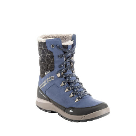 SH500 Women's High Warm and Waterproof Snow Hiking Boots
