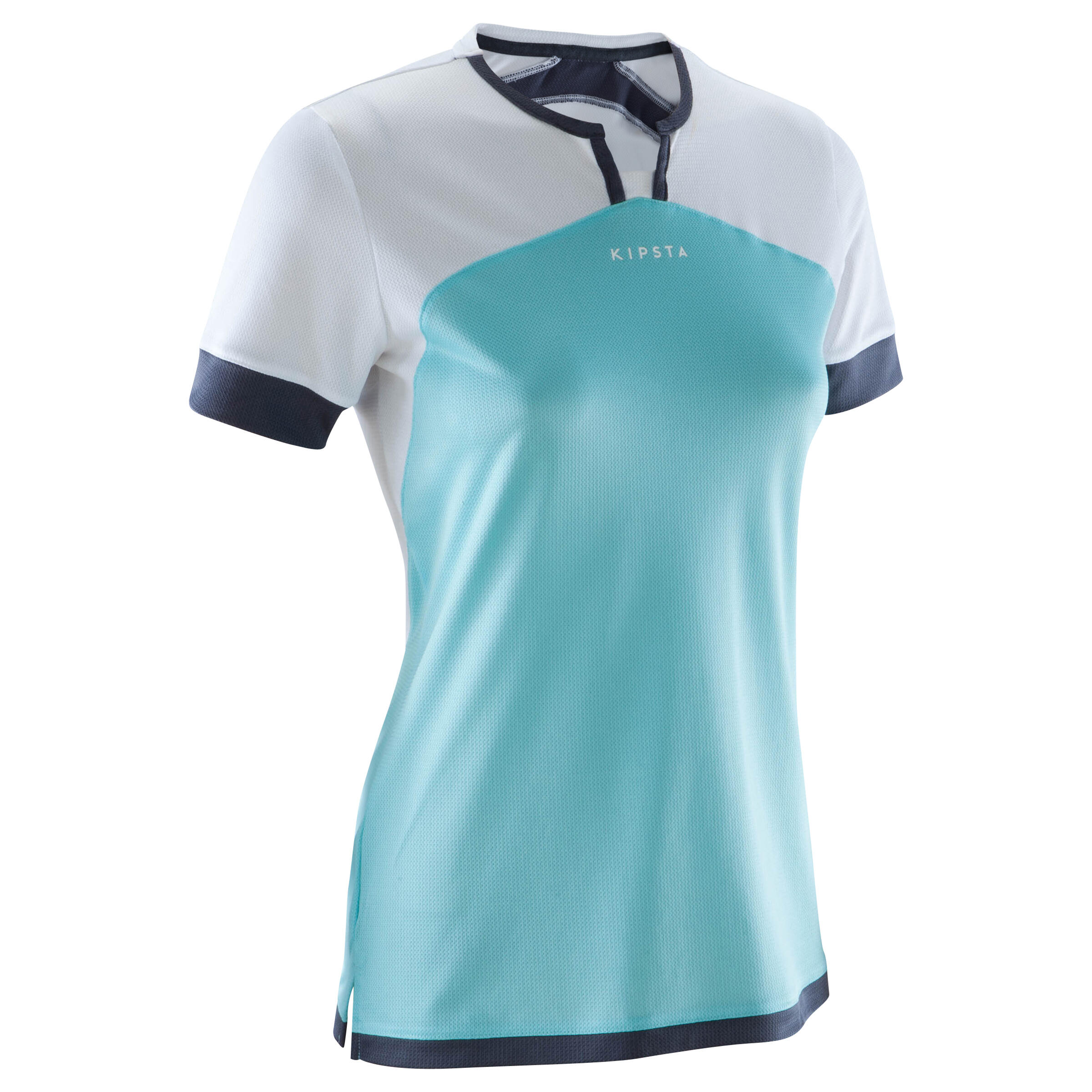F500 Women's Football Jersey - White/Mint 1/11