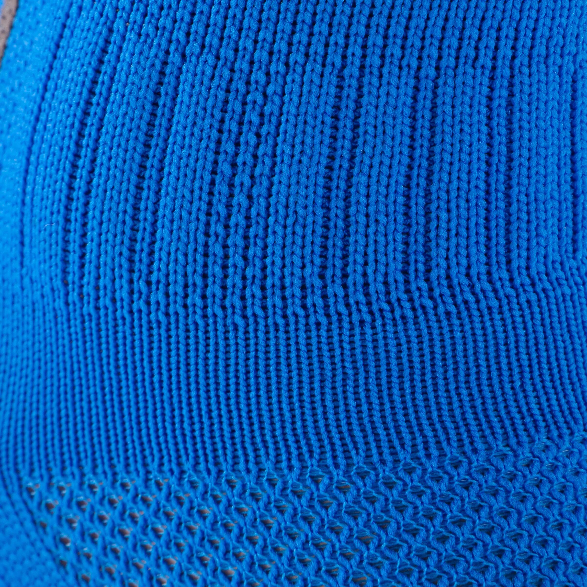 F500 Junior High Football Socks - Blue/Grey 4/7