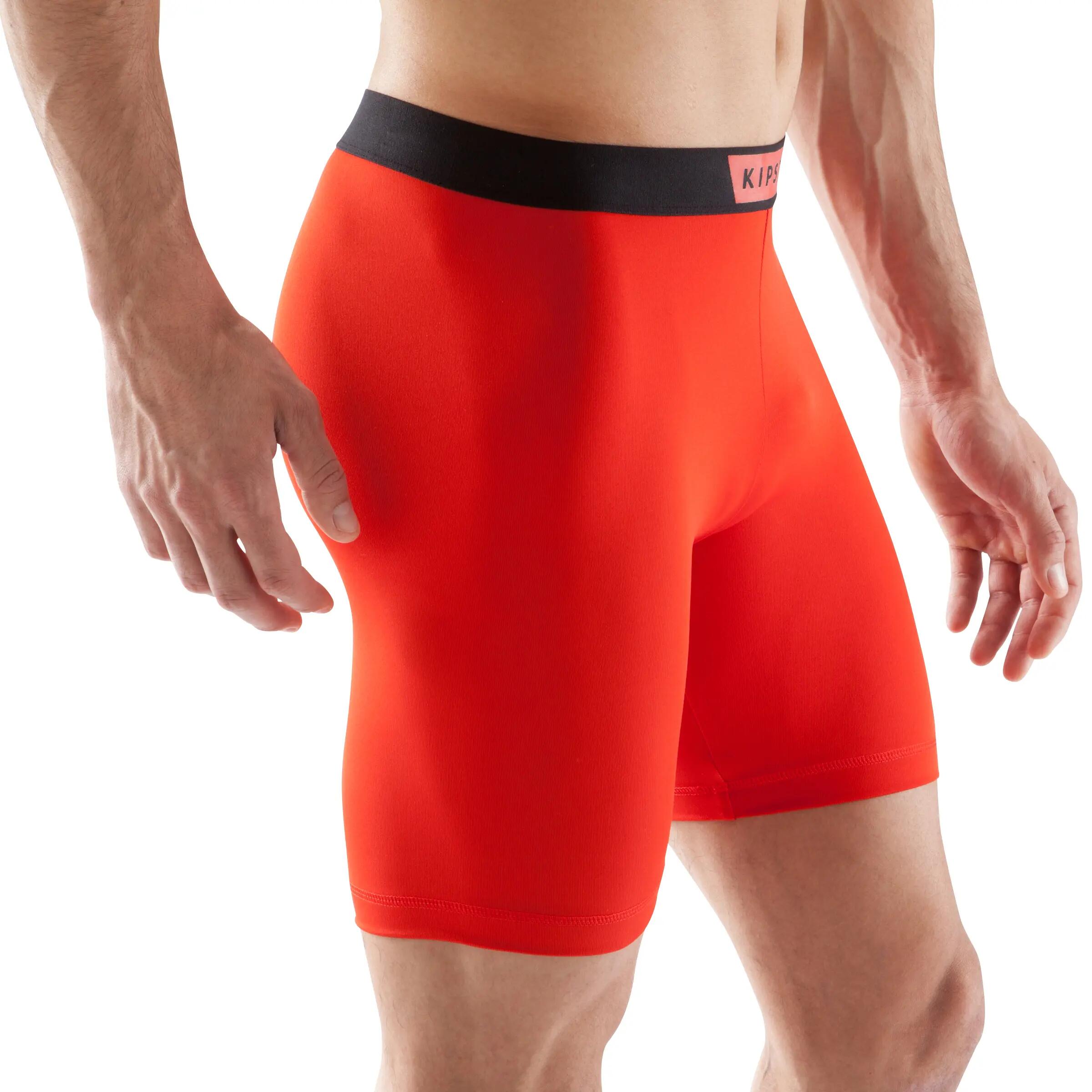 Keepdry 100 Adult Football Undershorts - Red 3/9