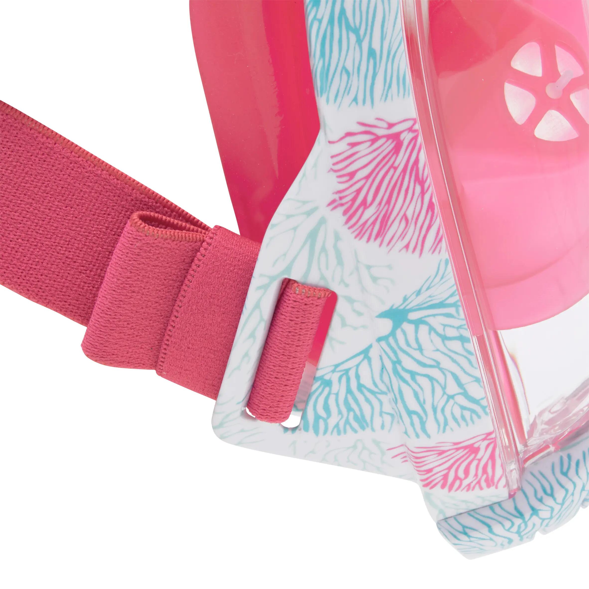 Easybreath Surface Snorkelling Mask - Subcoral Pink 11/14