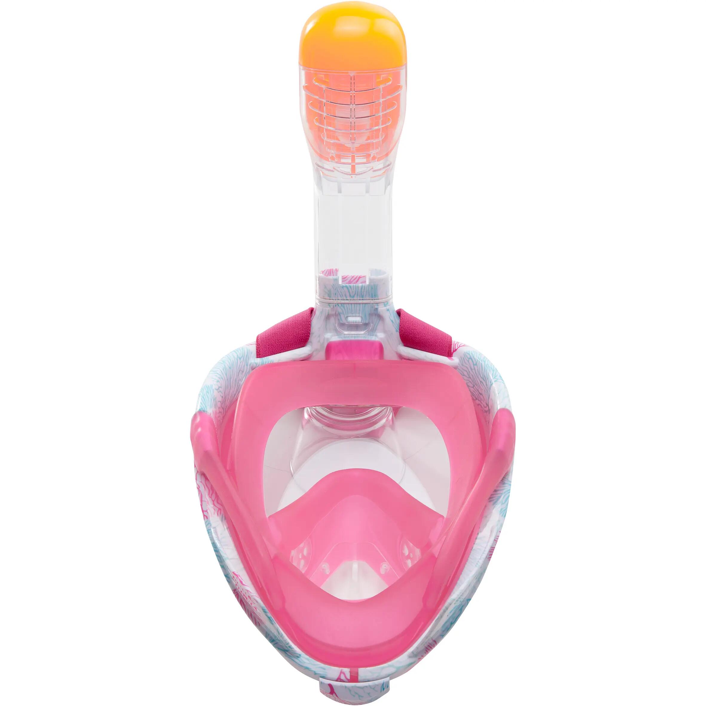 Easybreath Surface Snorkelling Mask - Subcoral Pink 4/14