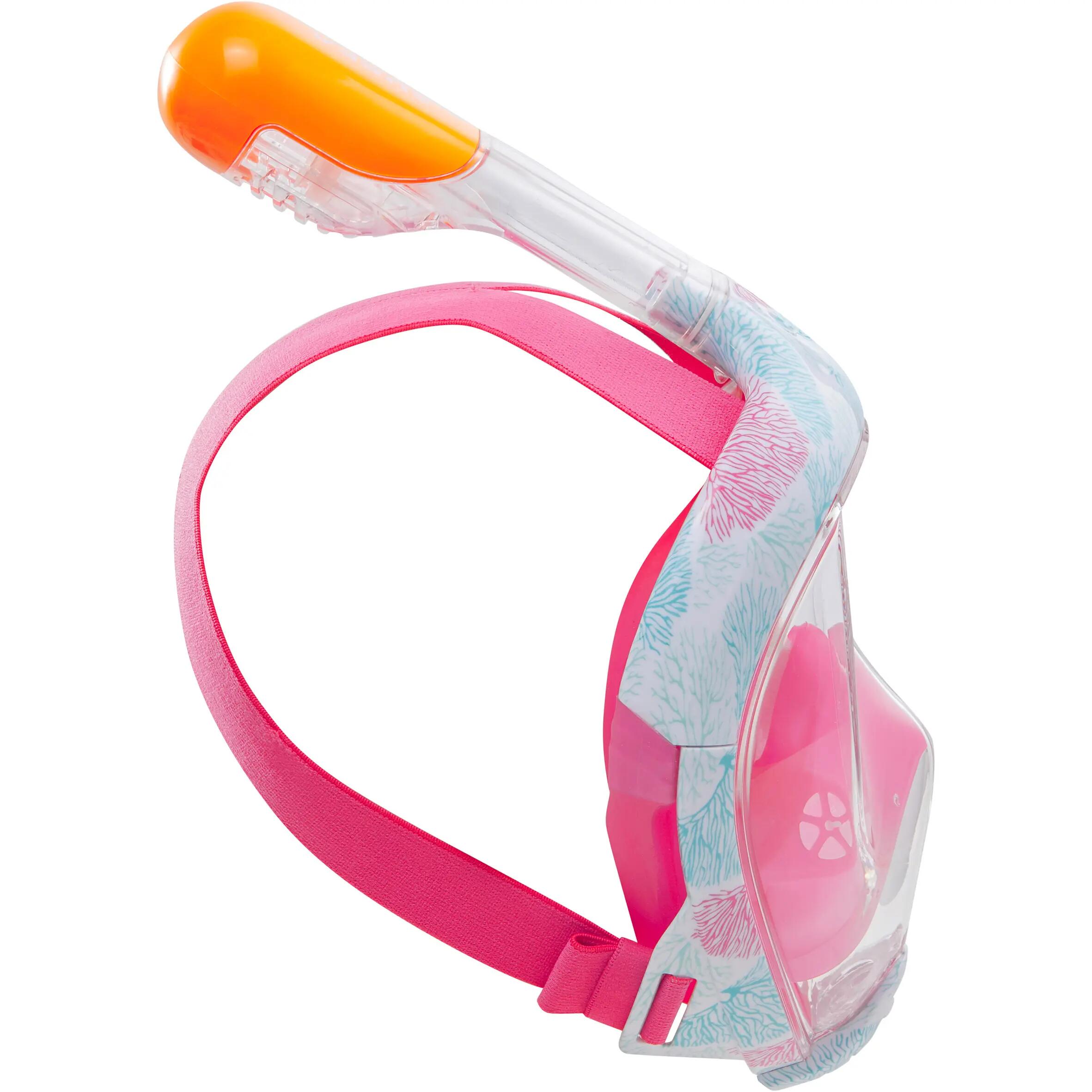 Easybreath Surface Snorkelling Mask - Subcoral Pink 2/14