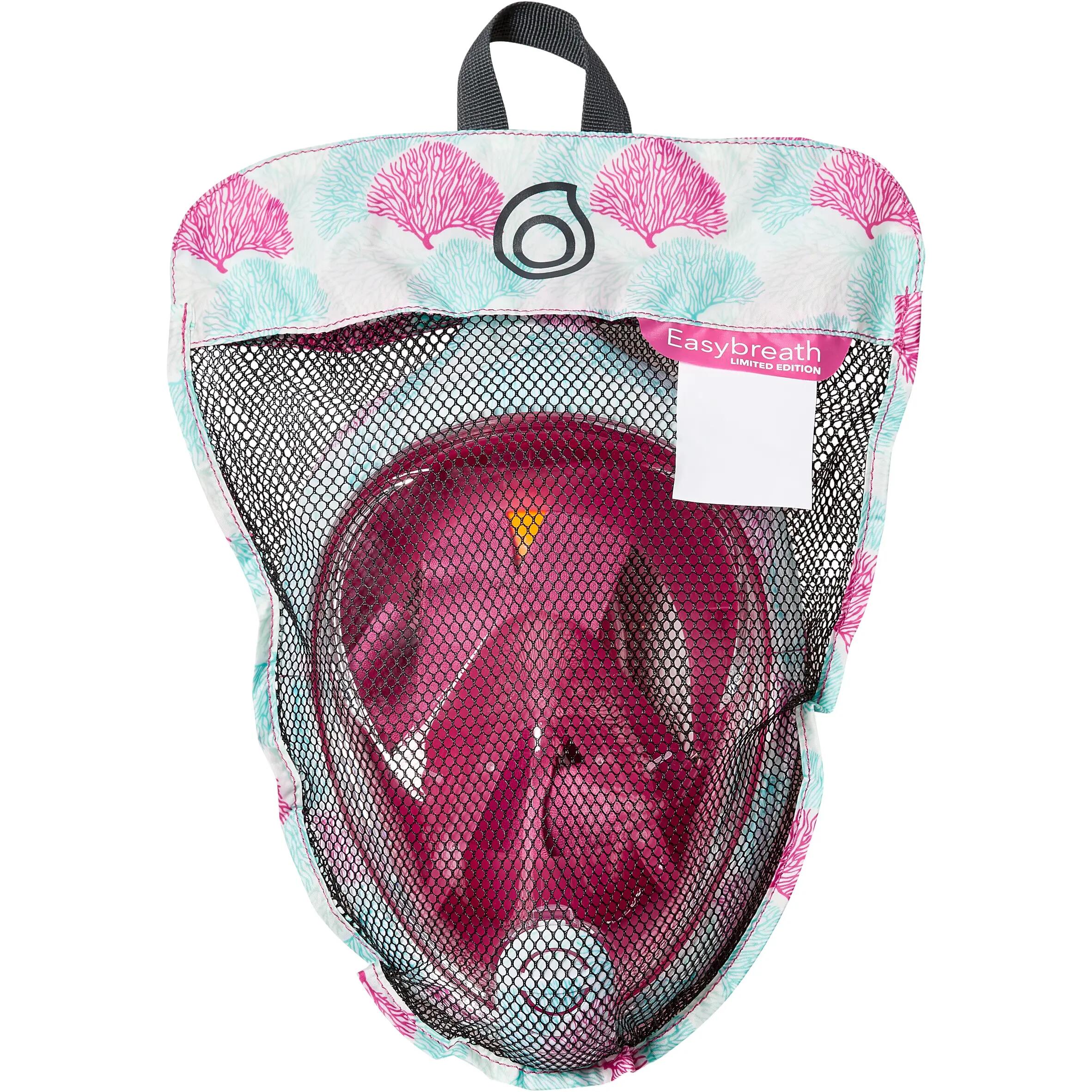 Easybreath Surface Snorkelling Mask - Subcoral Pink 14/14