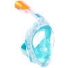 Snorkelmasker Easybreath - Turquoise met print