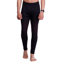 Pantalón Térmico Esquí y Nieve Wed'ze 100 Simple Warm Interior Hombre Negro