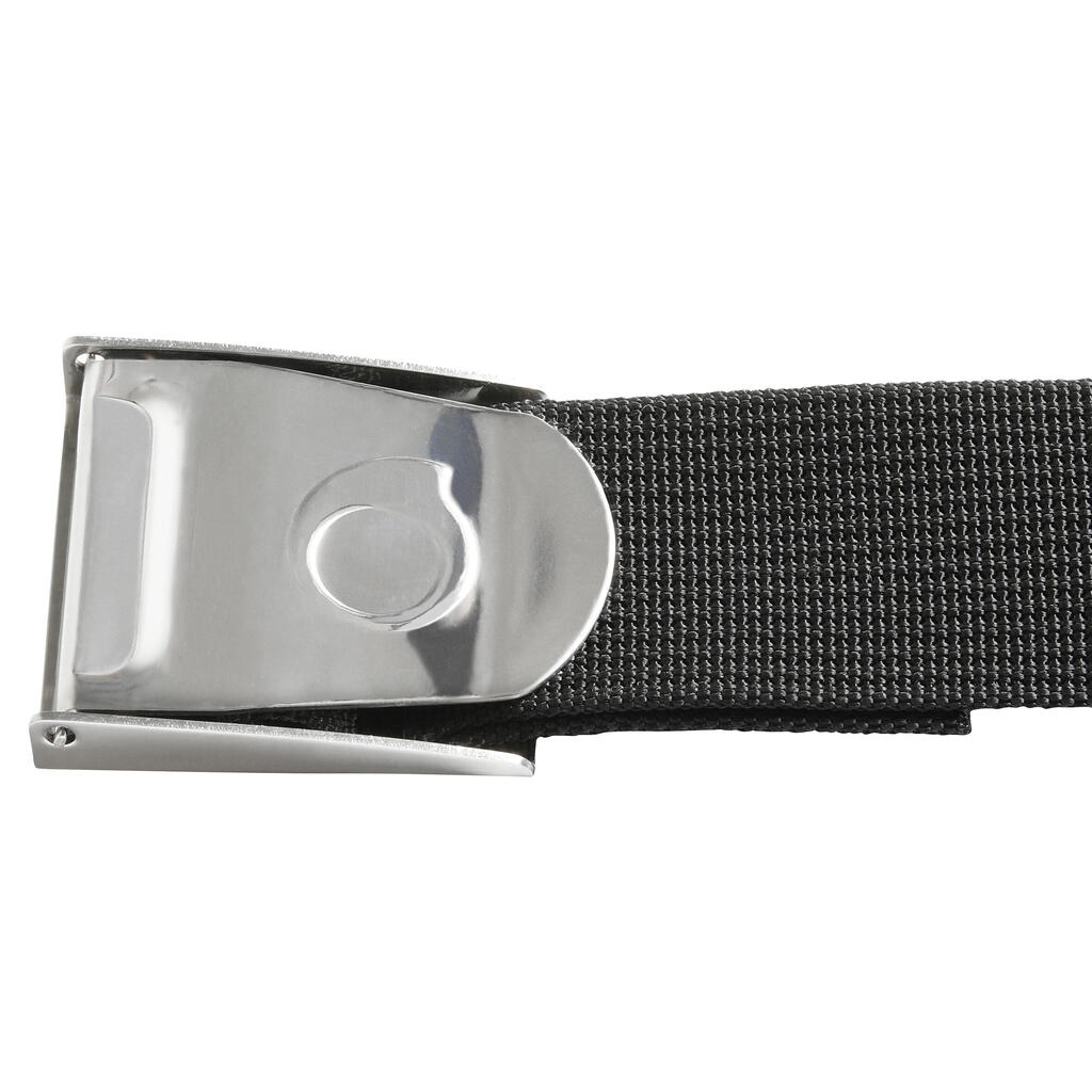 SCD diving belt with stainless-steel buckle