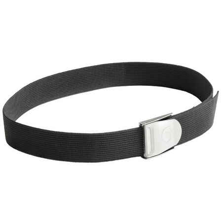 Diving weighted belt with stainless steel buckle
