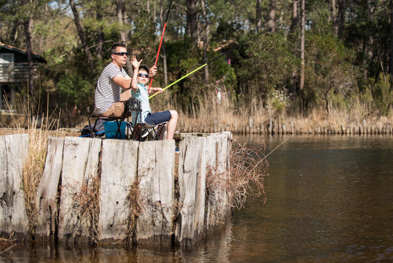 Compact kid fishing folding chair