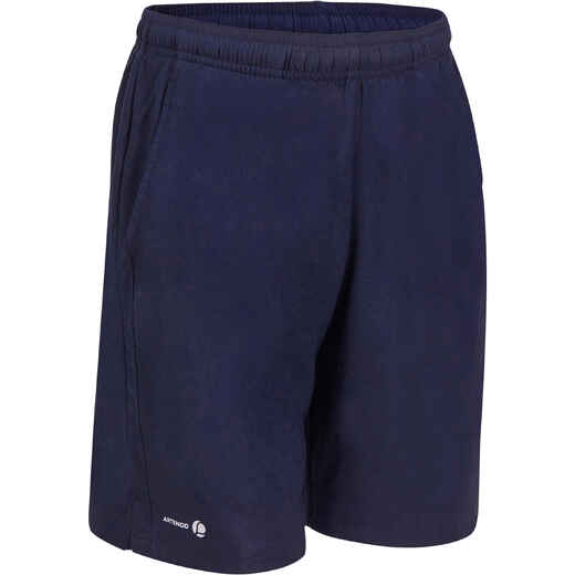 
      Soft 500 Boys' Tennis Badminton Padel Table Tennis Squash Shorts - Navy
  