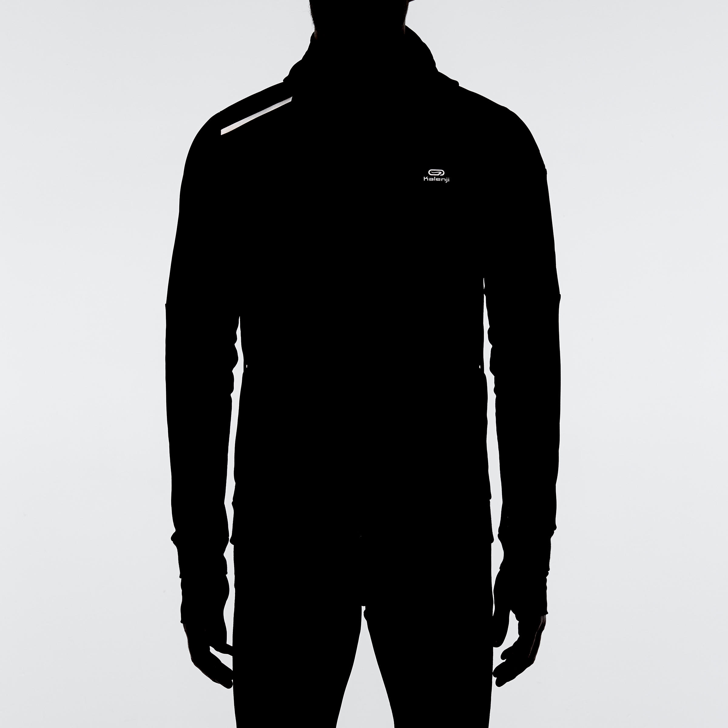 VESTE RUNNING HOMME RUN WARM GRIS Decathlon