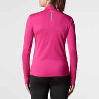 RUN WARM WOMEN'S RUNNING LONG-SLEEVED JERSEY - PINK