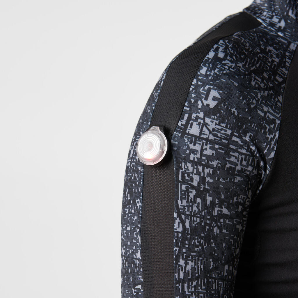 Laufjacke Warm Hood Run Damen schwarz