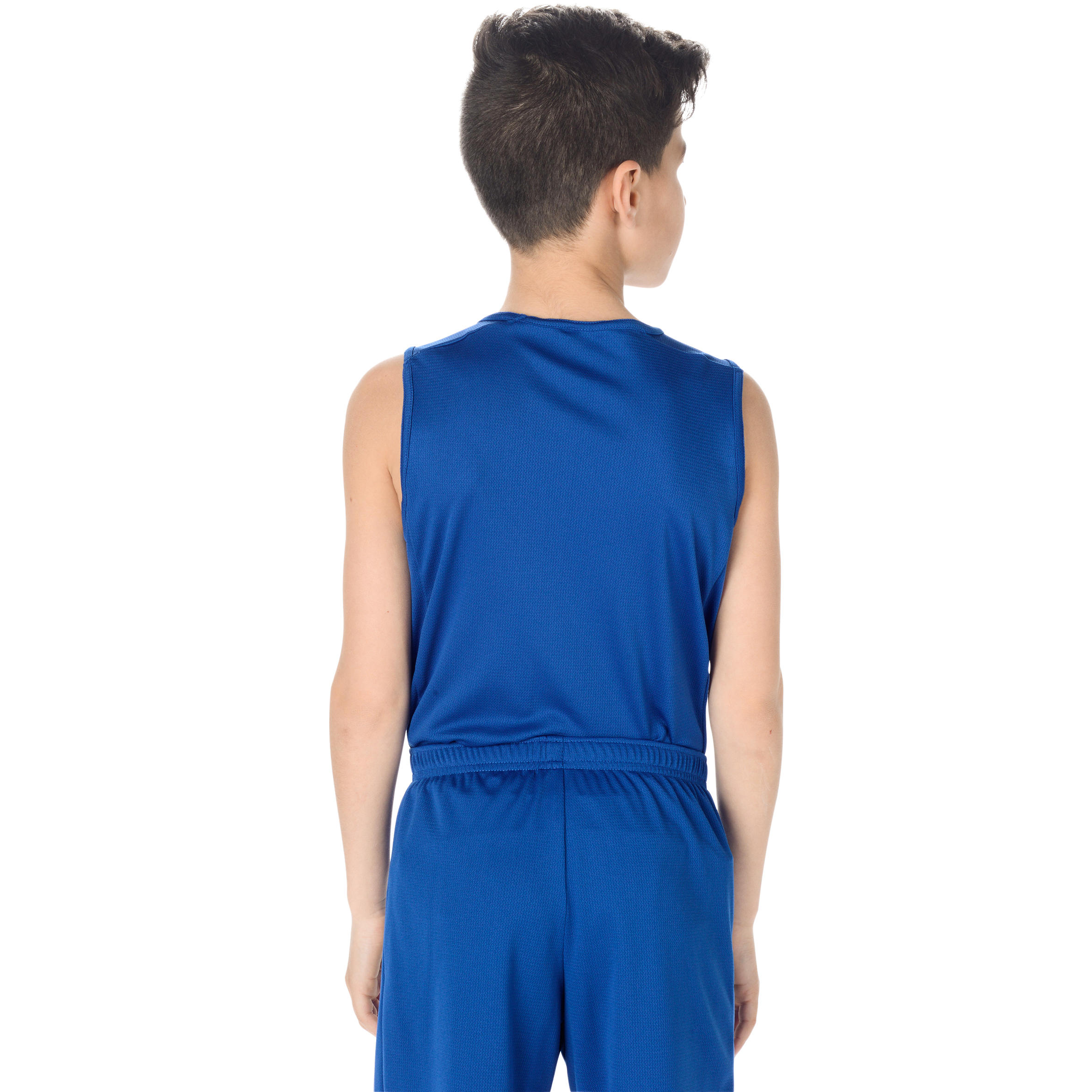 

Kids' Jersey Beginner Basketball T100 - Blue -  By TARMAK | Decathlon