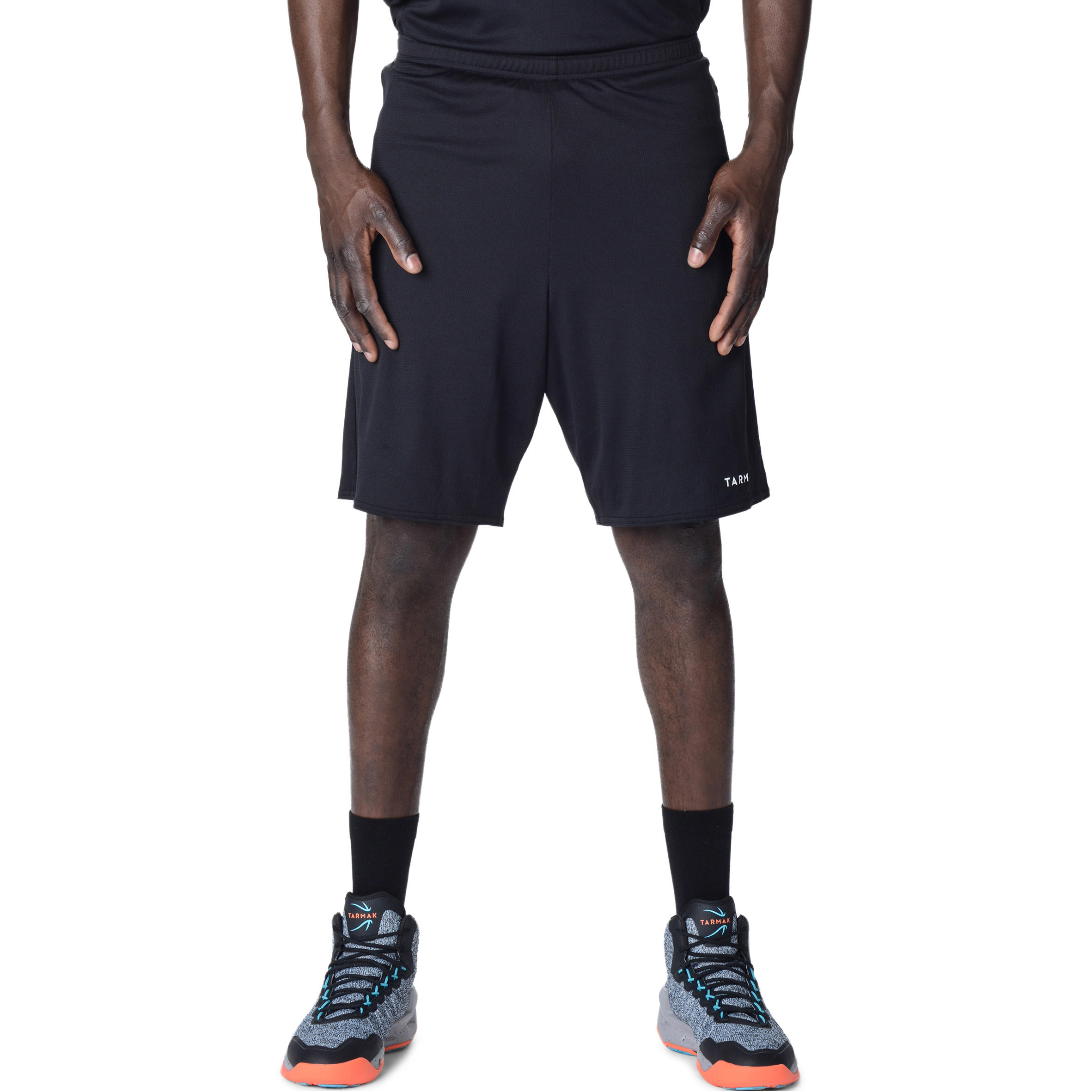 

Men's Basketball Shorts SH100 - Black -  By TARMAK | Decathlon
