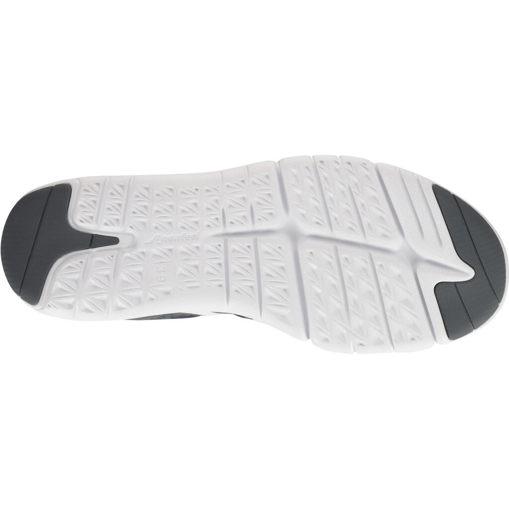 Walkingschuhe wasserdicht PW 580 RespiDry Damen grau/rot