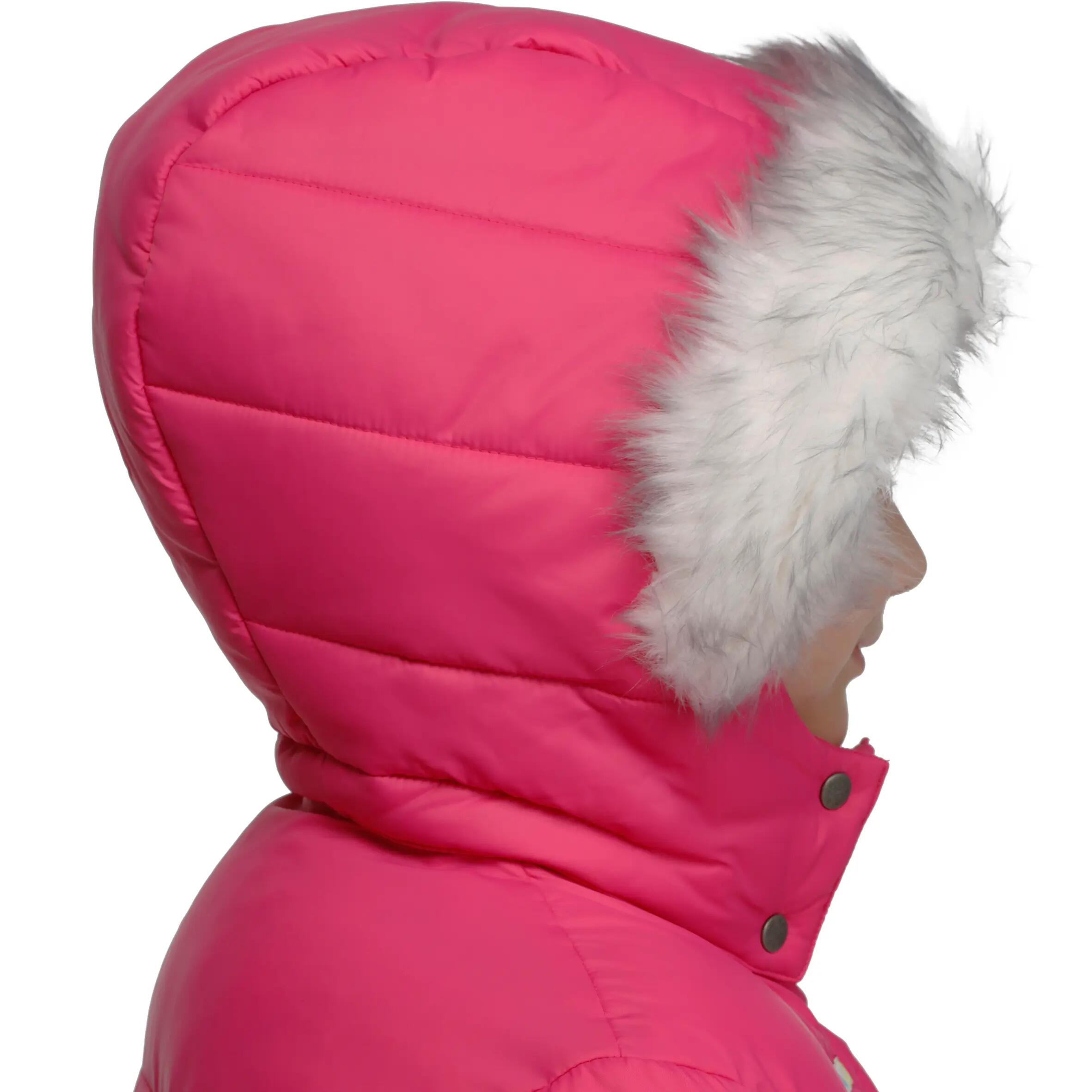 Warm Maxi Girl's Ski Jacket - Pink 7/16