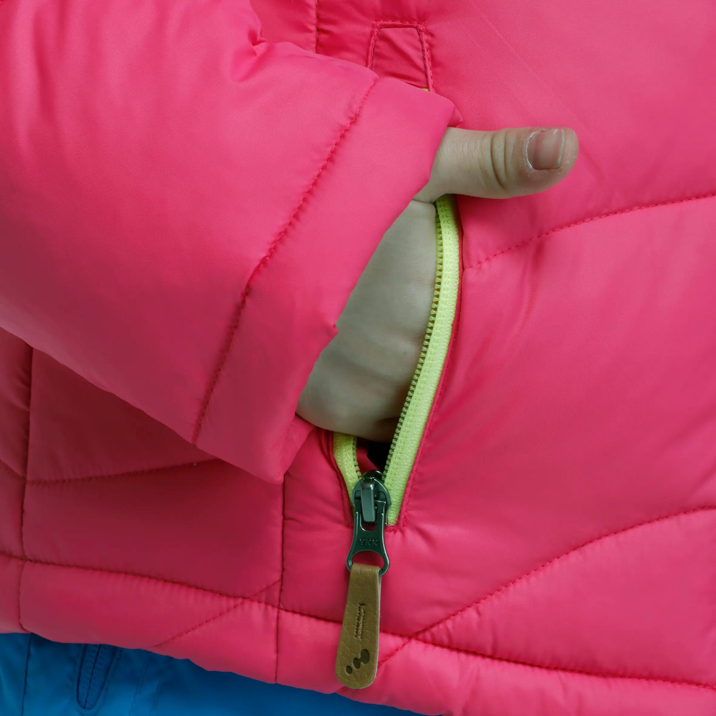 Warm Maxi Girl's Ski Jacket - Pink 9/16