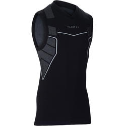 Sous-maillot respirant Basketball sans manches homme UT500 noir