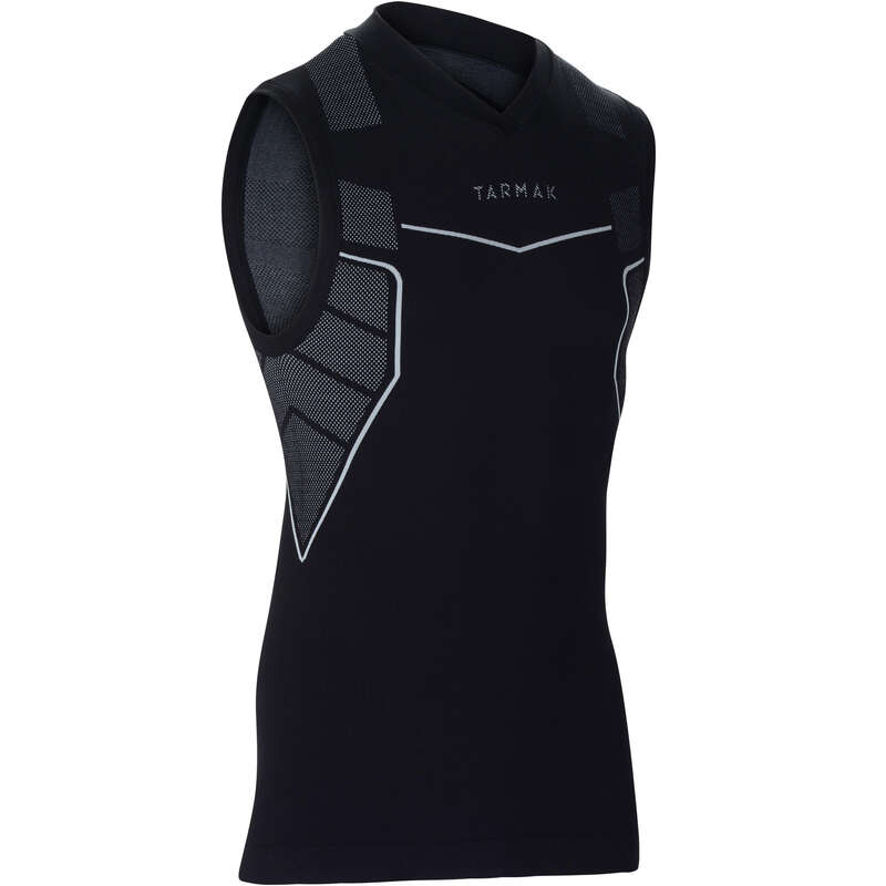 MAN BASKETBALL OUTFIT Basketball - Undertank 500 - Black TARMAK - Basketball