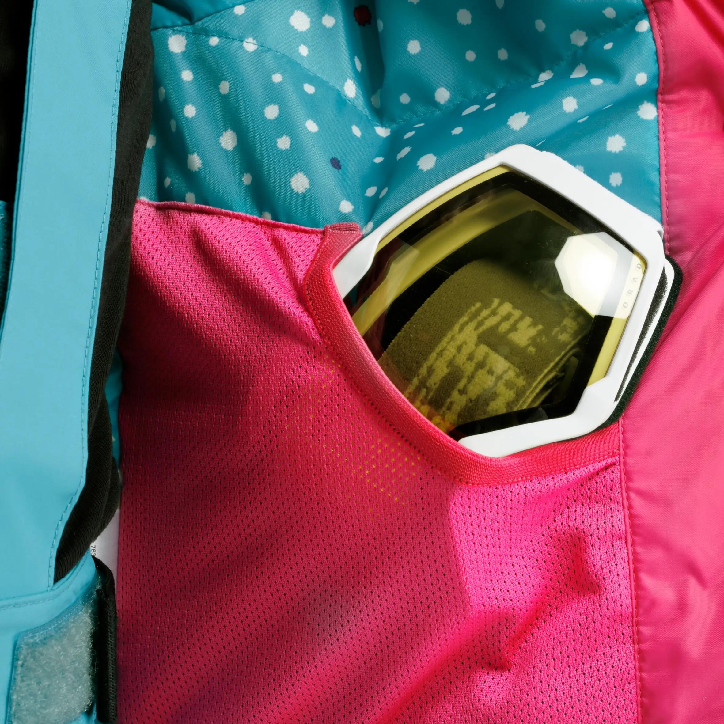 Warm Maxi Girl's Ski Jacket - Pink 10/16