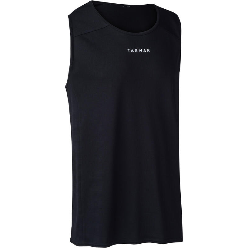 PLAYERA SIN MANGAS DE BÁSQUETBOL PARA INICIACIÓN TARMAK B300 NEGRO PLAYERA SIN MANGAS DE BÁSQUETBOL PARA INICIACIÓN TARMAK B300 NEGRO