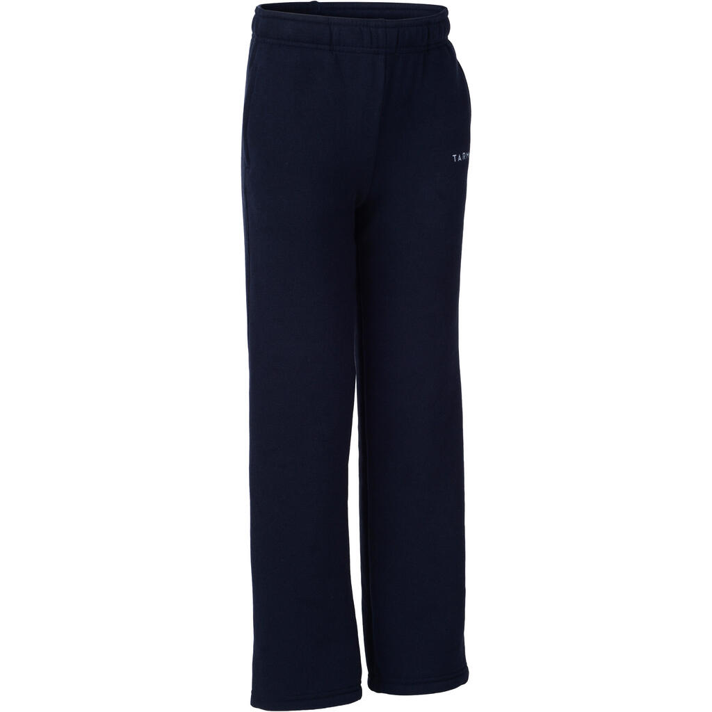Boys'/girls' beginner basketball tracksuit bottoms p100 - navy