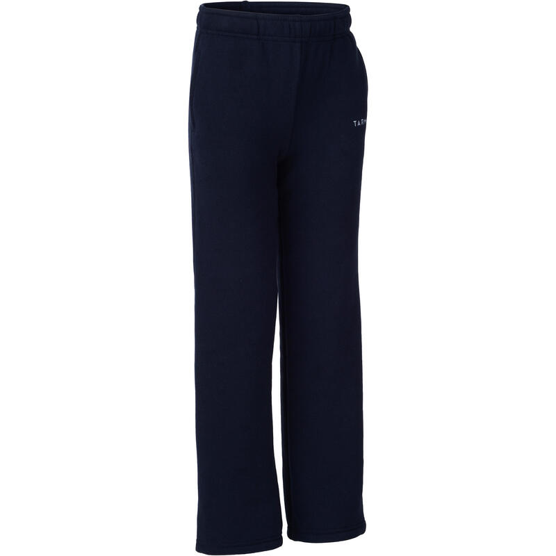 PANTALON DE SURVÊTEMENT DE BASKETBALL POUR GARCON/FILLE DEBUTANT(E) NAVY P100