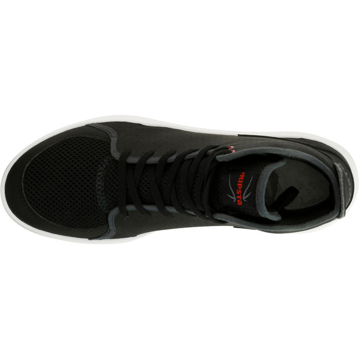 ZAPATILLAS BALONCESTO CAÑA ALTA HOMBRE/MUJER INICIACIÓN PROTECT 100 NEGRO Tarmak Decathlon ZAPATILLAS BALONCESTO CAÑA ALTA HOMBRE/MUJER INICIACIÓN PROTECT 100 NEGRO Tarmak Decathlon