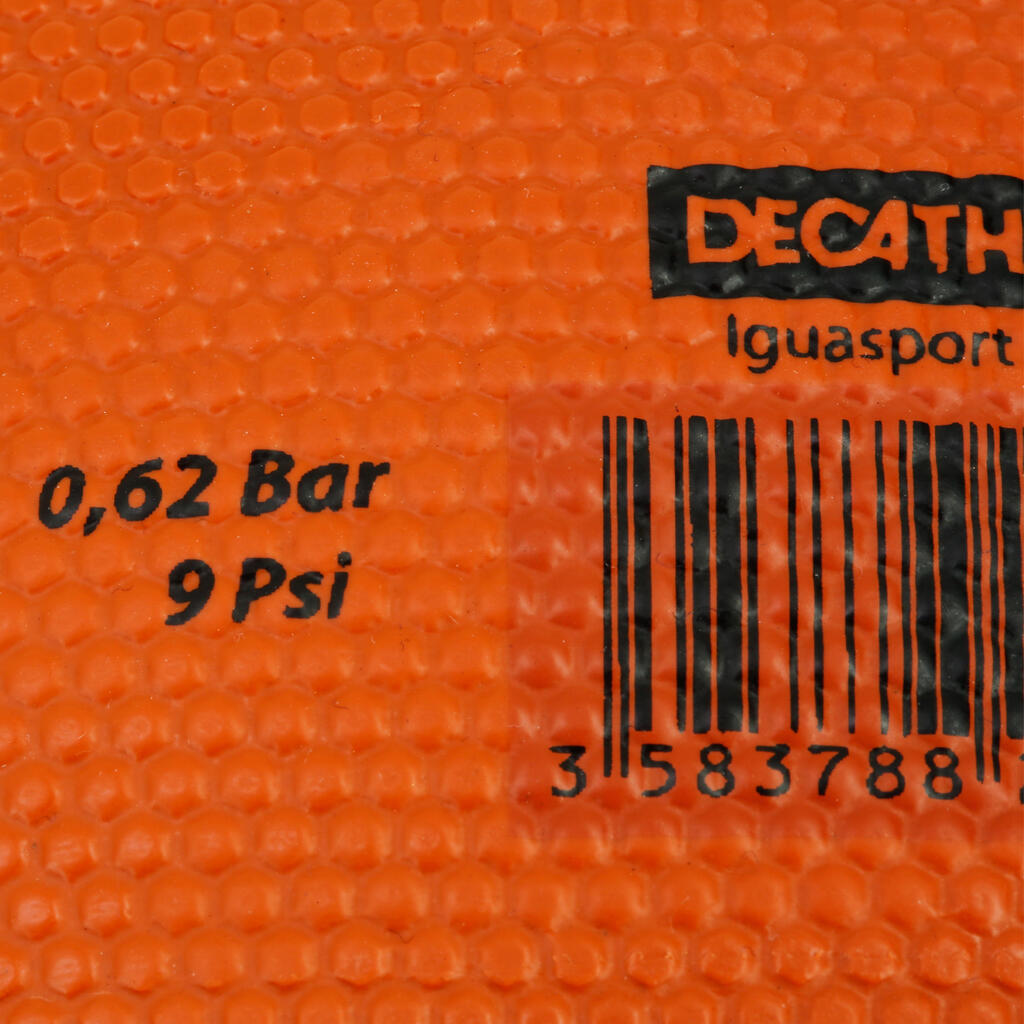 Basketball B300 Herren Größe 7 orange für Einsteiger ab 13 Jahren