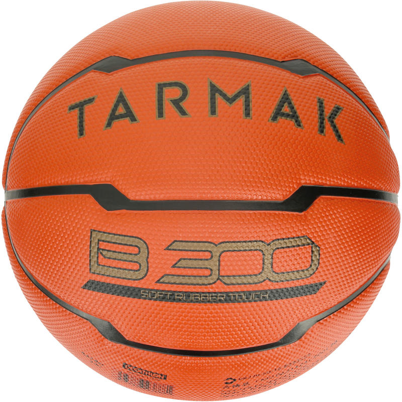 Ballon de basketball enfant B300 taille 5 orange Ballon de basketball enfant B300 taille 5 orange